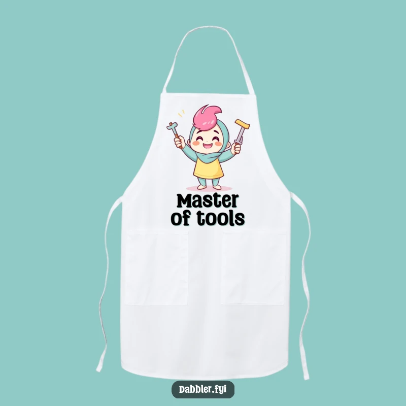 Funny Crafter Apron: Practical Funny Gift for the Multi-Tasking Cook