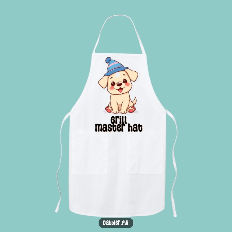 Funny Puppy Hat Apron: Cook with Cuteness and Humor, Ideal Funny Gift