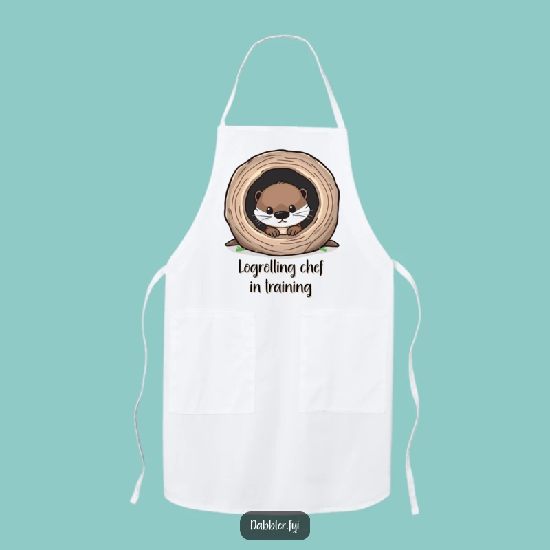 Funny Otter Apron: Kitchen Curiosity, Hilarious Chef Gift