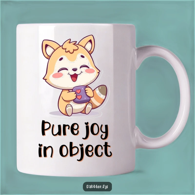 Funny Joyful Animal Mug - Intriguing Object Encounter Mug, Perfect Funny Gift