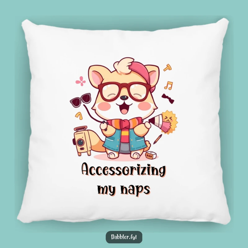 Funny Animal Accessory Experiment Pillow: Cozy Up with Comedic Charm!