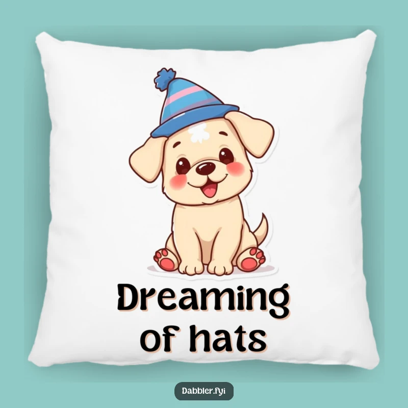 Funny Puppy Hat Pillow: Cozy Comfort with a Silly Friend, Wonderful Funny Gift