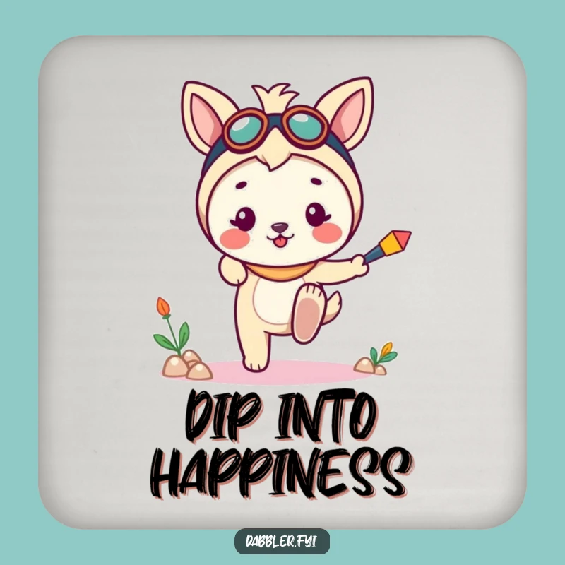 Funny New Pursuit Animal Coaster: Playful Protection - Chic Funny Gift