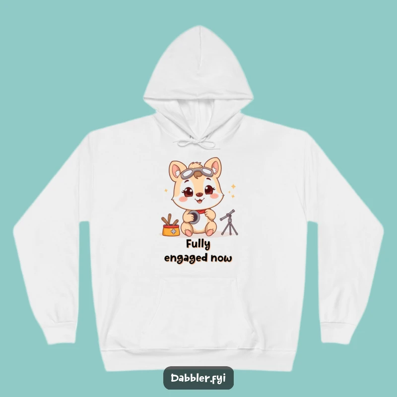 Funny Hobbyist Animal Hoodie: Cozy Explorer - Ultimate Funny Gift