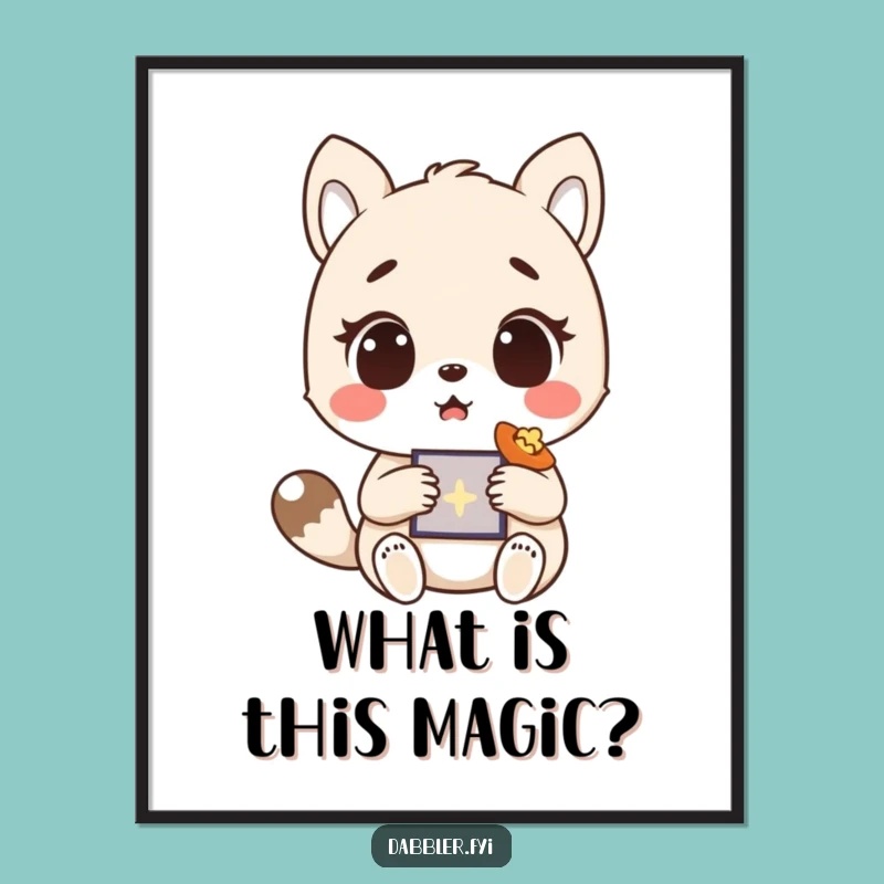 Funny Free Printable Wall Art: Surprised Animal Art, Downloadable & Print at Home Decor