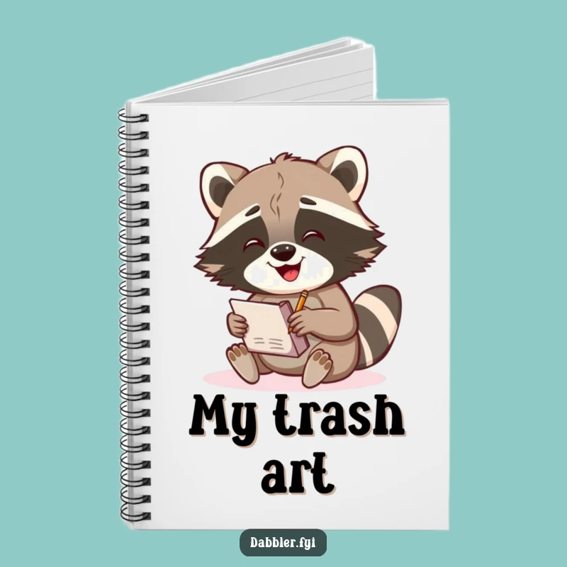 Funny Raccoon Sketch Notebook: Gleeful Artist Pages, Capture Ideas, Perfect Funny Gift