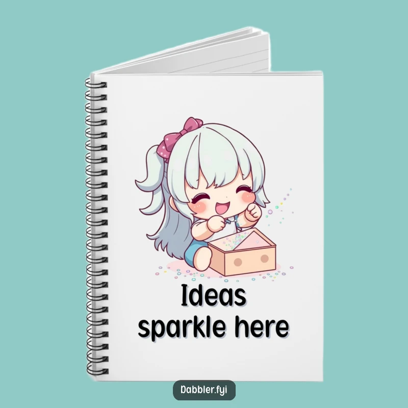 Funny Glitter Sprinkler Notebook: Inspiring Funny Gift for the Sparkly Planner