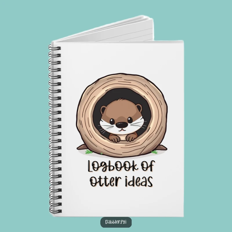 Funny Otter Notebook: Jot Down Ideas with Curious Charm, Gift