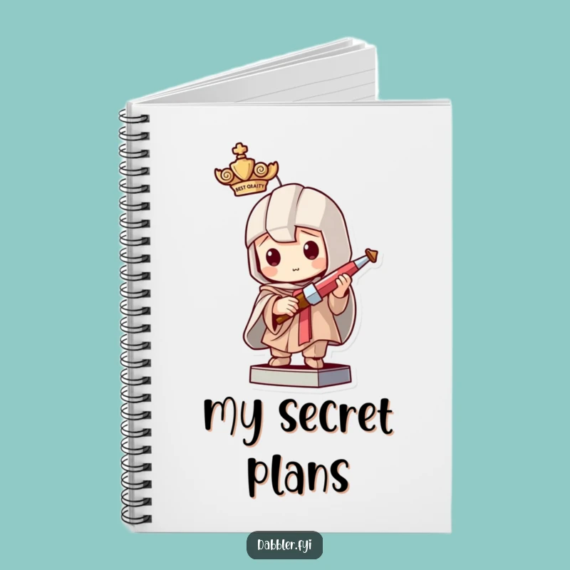 Funny Crafting Prank Notebook: Mischievous Character Statue, Creative Funny Gift