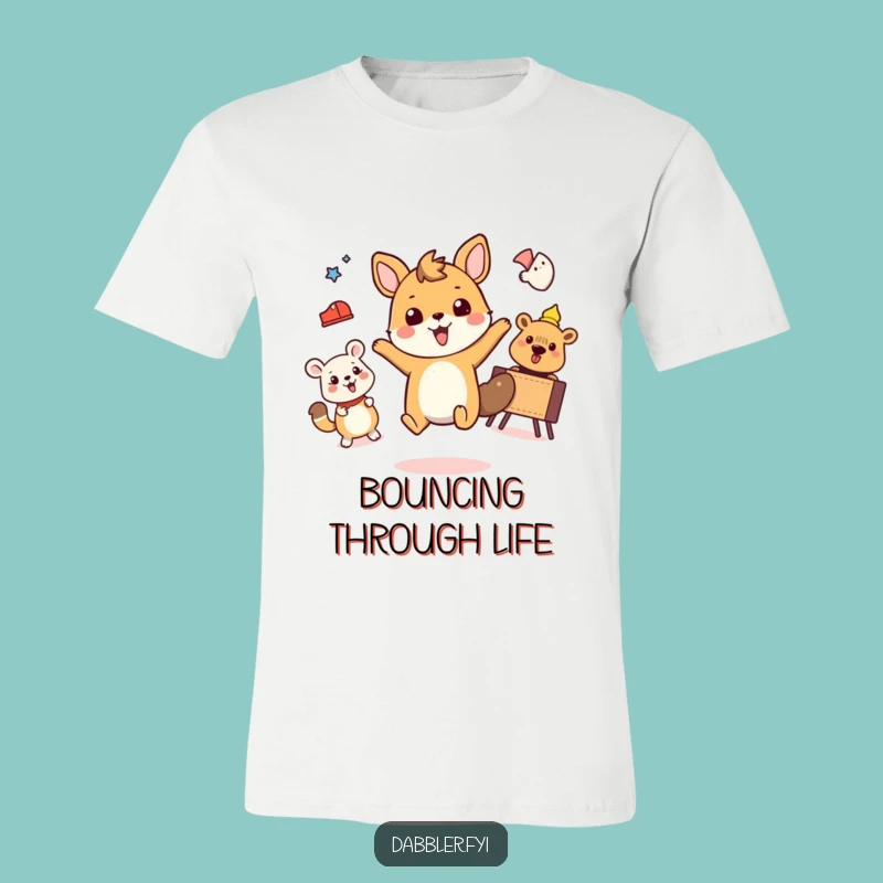 Funny Animal Activity Energy T-Shirt: Express Your Lively Spirit!